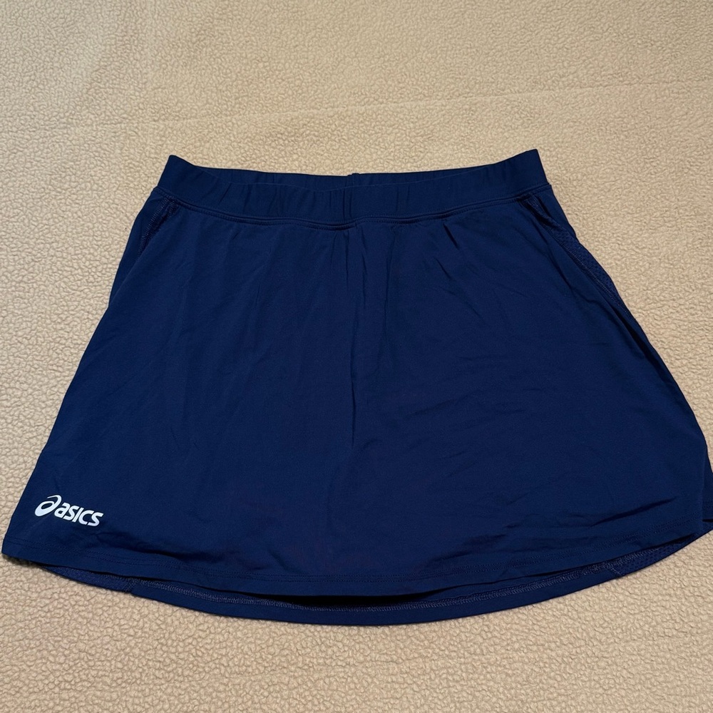 Asics Navy Blue Athletic Skort women’s medium